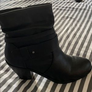 Black booties